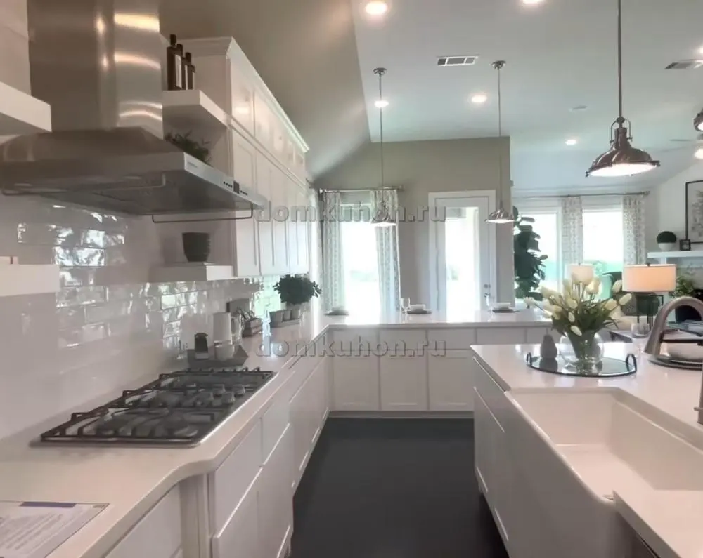 Кухня с островом - Милан